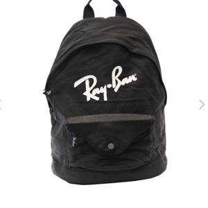 NEW Ray-Ban padded black laptop backpack